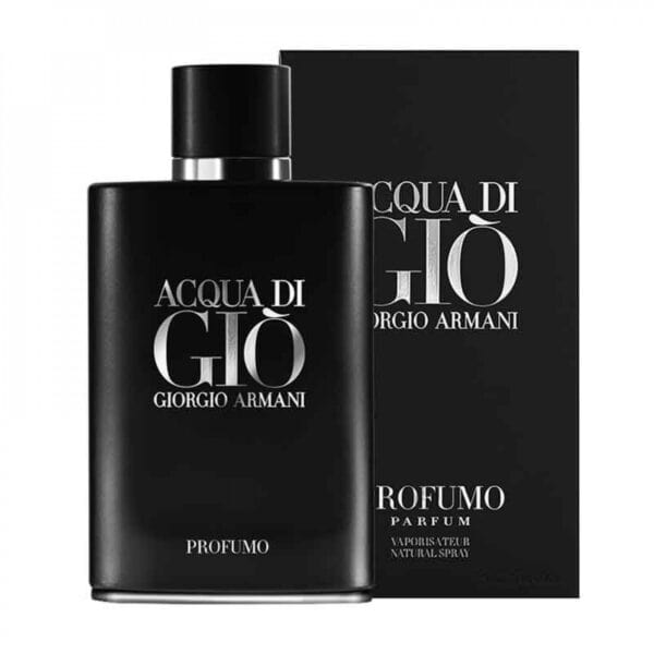 Elegant Giorgio Armani Acqua di Giò Profumo perfume bottle.