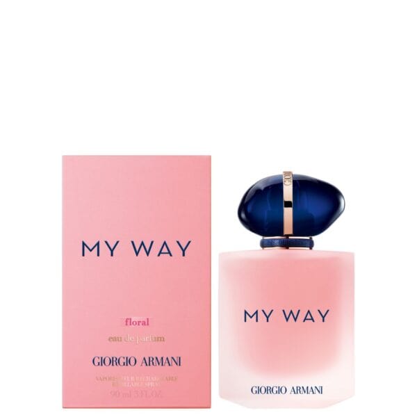 My Way Floral Giorgio Armani perfume bottle and box.