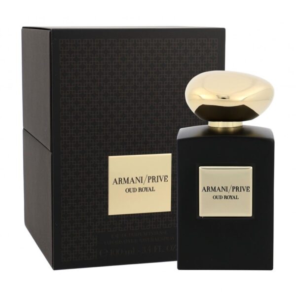 Luxury Oud Royal perfume bottle for men and women.
