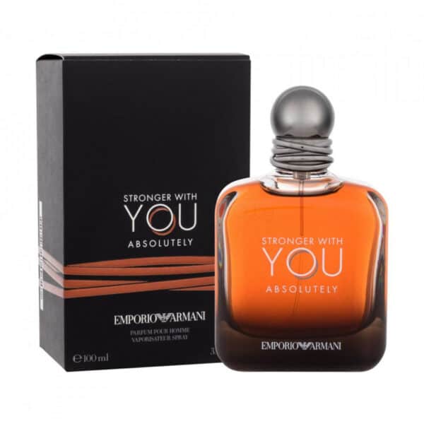 Stronger With You Absolutely EDP 100ml perfume by Armani, bold and sophisticated fragrance for men.