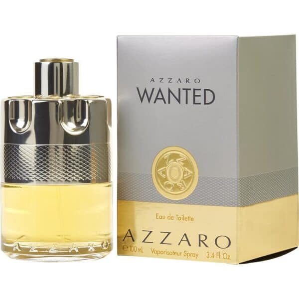 Azzaro Wanted Eau de Toilette 100ml with stylish bottle and packaging. Perfect for men seeking a bol.