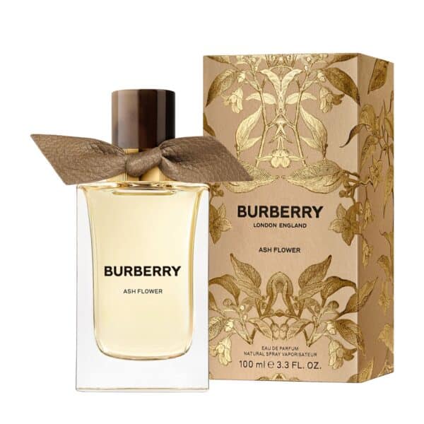 Burberry Ash Flower perfume bottle with elegant packaging, ideal for women who love floral fragrance.