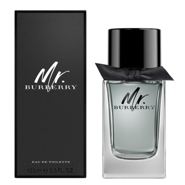 Burberry Mr EDT 100ml fragrance for men with elegant packaging and signature scent.