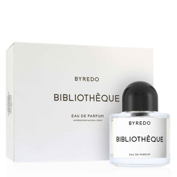 Byredo Bibliothèque EDP 100ml - Elegant fragrance for book lovers and home decor enthusiasts.