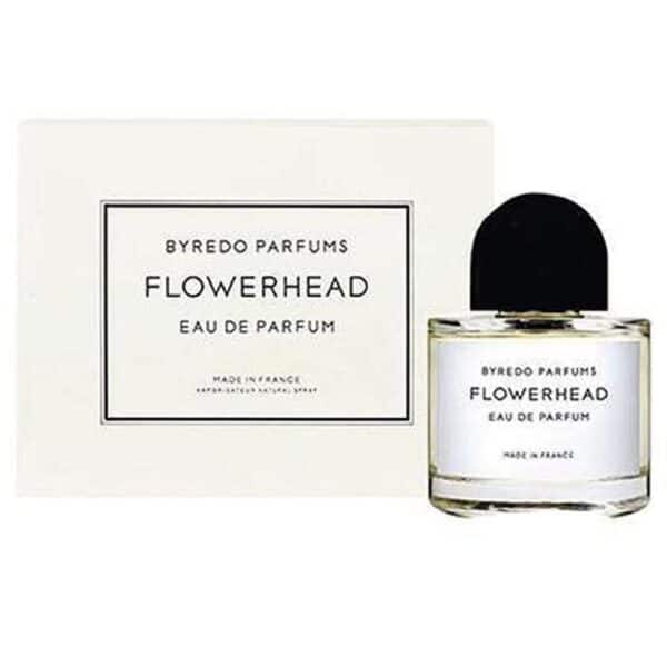 Byredo Flowerhead EDP perfume bottle with packaging.