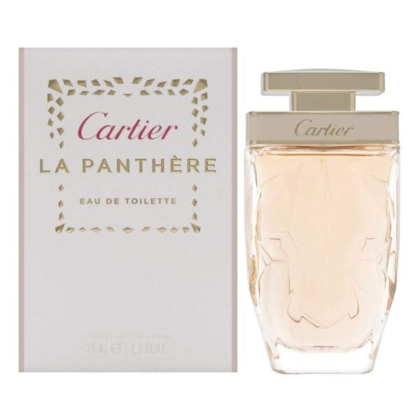 Cartier La Panthère Eau de Toilette 75ml fragrance for women.