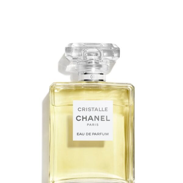 Chanel Cristalle 2023 EDP 100ml perfume bottle with elegant design.