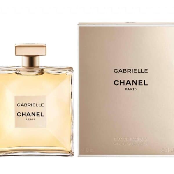 Chanel Gabrielle EDP 100ml perfume bottle with elegant packaging.
