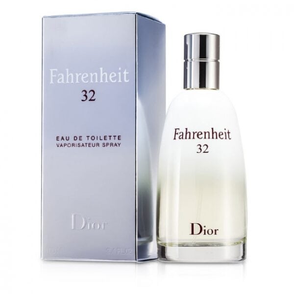 Dior Fahrenheit 32 EDT 100ml perfume bottle with packaging.