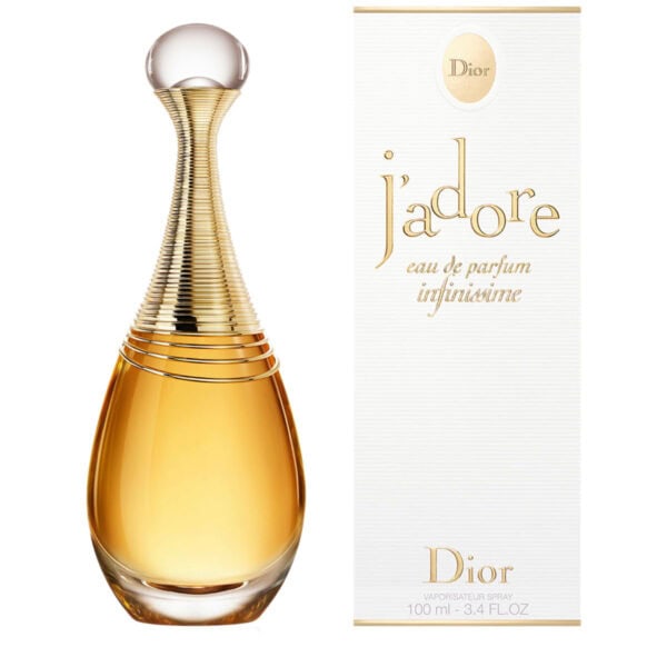Dior J'adore Infinissime perfume bottle with packaging.