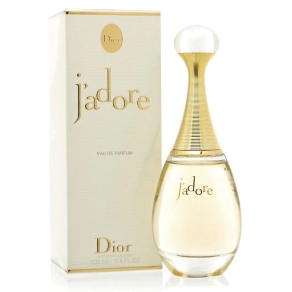 Luxury Dior J'adore Eau de Parfum 100ml for women, floral and sophisticated fragrance.
