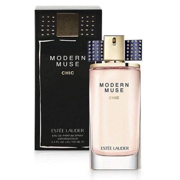 Modern Muse Chic EDP perfume bottle with stylish packaging.