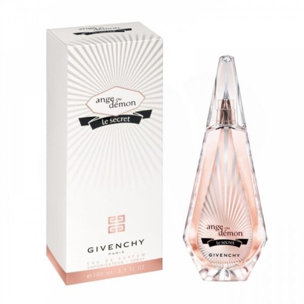 Elegant perfume bottle and box for Givenchy Ange Ou Demon Le Secret EDP 100 ml.