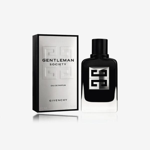 Givenchy Gentlemen Society EDP fragrance bottle with packaging.