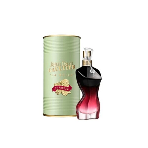 Jean Paul Gaultier La Belle Le Parfum 100ml perfume bottle with packaging.