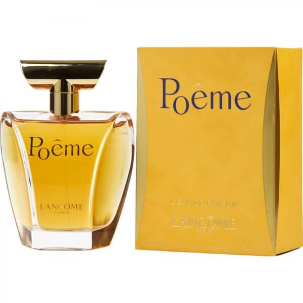 Elegant Lancome Poeme EDP 100ml fragrance for women.