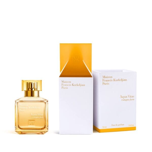 Aqua Vitae Cologne Forte perfume by Maison Francis Kurkdjian in 70ml bottle. Elegant fragrance for m.