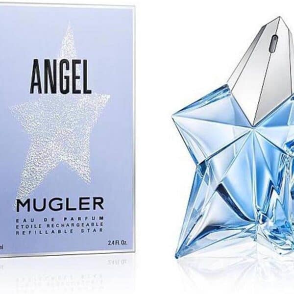 Angel Mugler EDP 50ml - Fragrance bottle and box for Thierry Mugler Angel perfume.