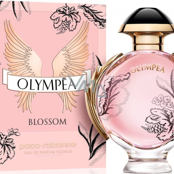 Elegant floral perfume bottle with pink and black accents, inspired by nature and femininity.