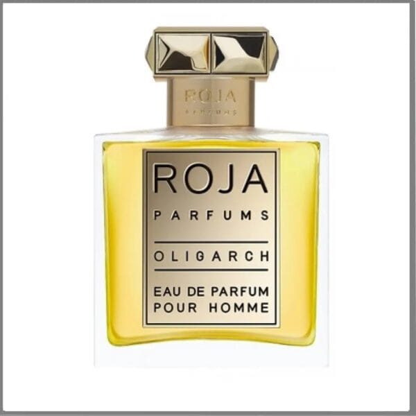 Roja Oligarch EDP 50ml - Luxury men's fragrance with elegant yellow bottle.