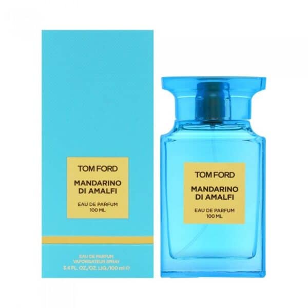 Tom Ford Mandarino Di Amalfi EDP perfume bottle with packaging.