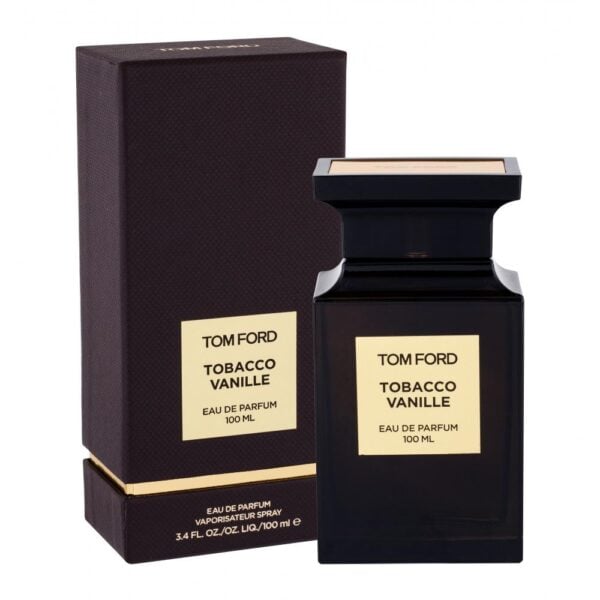Tom Ford Tobacco Vanille EDP 100ml perfume bottle with packaging.