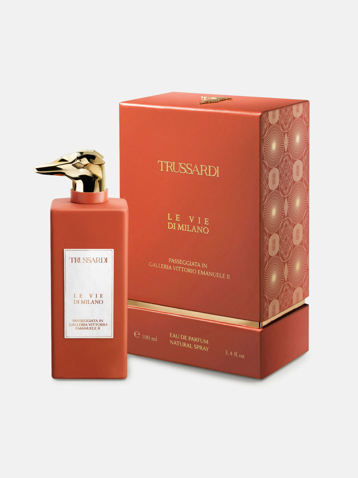 trussardi le vie di milano galleria vittorio emanuele edp 100 ml perfume