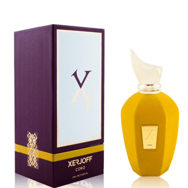 Elegant Xerjoff Coro EDP 100ml fragrance with luxurious packaging and distinctive design.